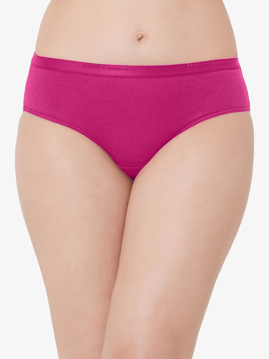 Organic Cotton Antimicrobial High waist Hipster-ISP002-Sangria_Sangria