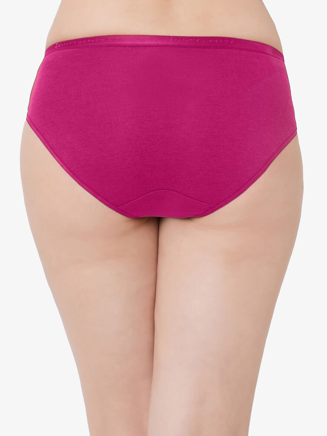 Organic Cotton Antimicrobial High waist Hipster-ISP002-Sangria_Sangria