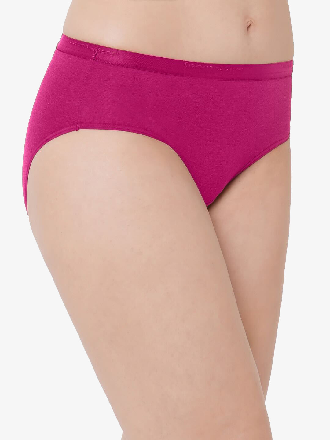 Organic Cotton Antimicrobial High waist Hipster-ISP002-Sangria_Sangria