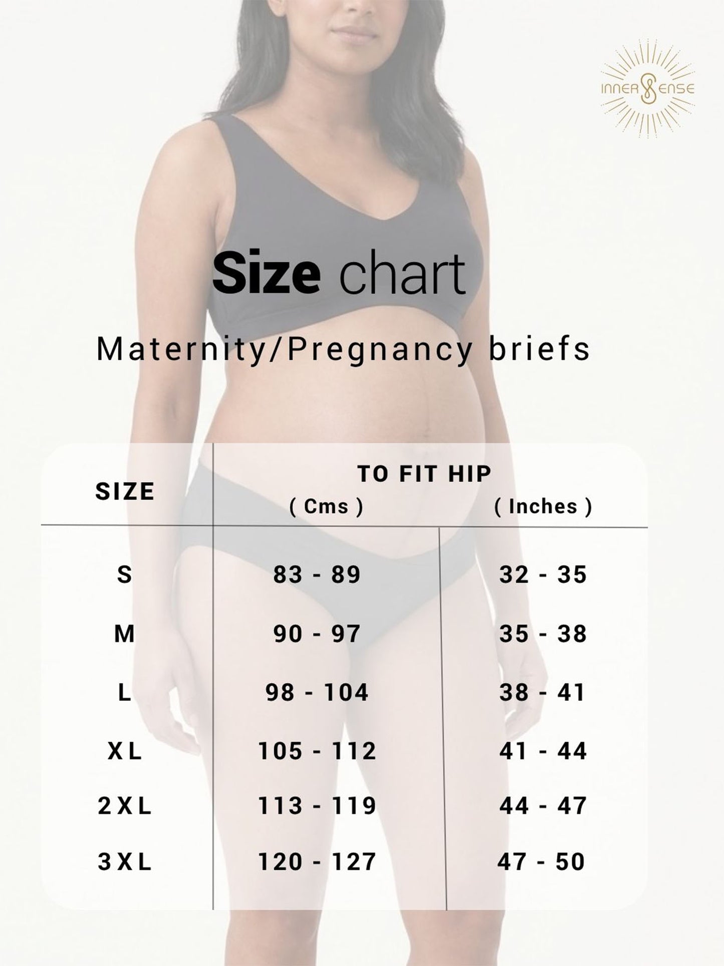 Organic Cotton Antimicrobial Maternity Panty (Pack Of 2)-IMP102-Black_Black-