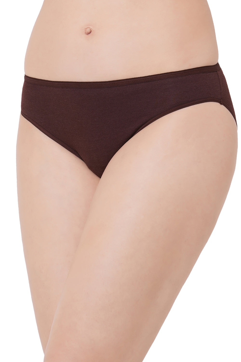 Organic Cotton Antimicrobial Bikini-IMP004-Dark Sienna_Persian Plum-