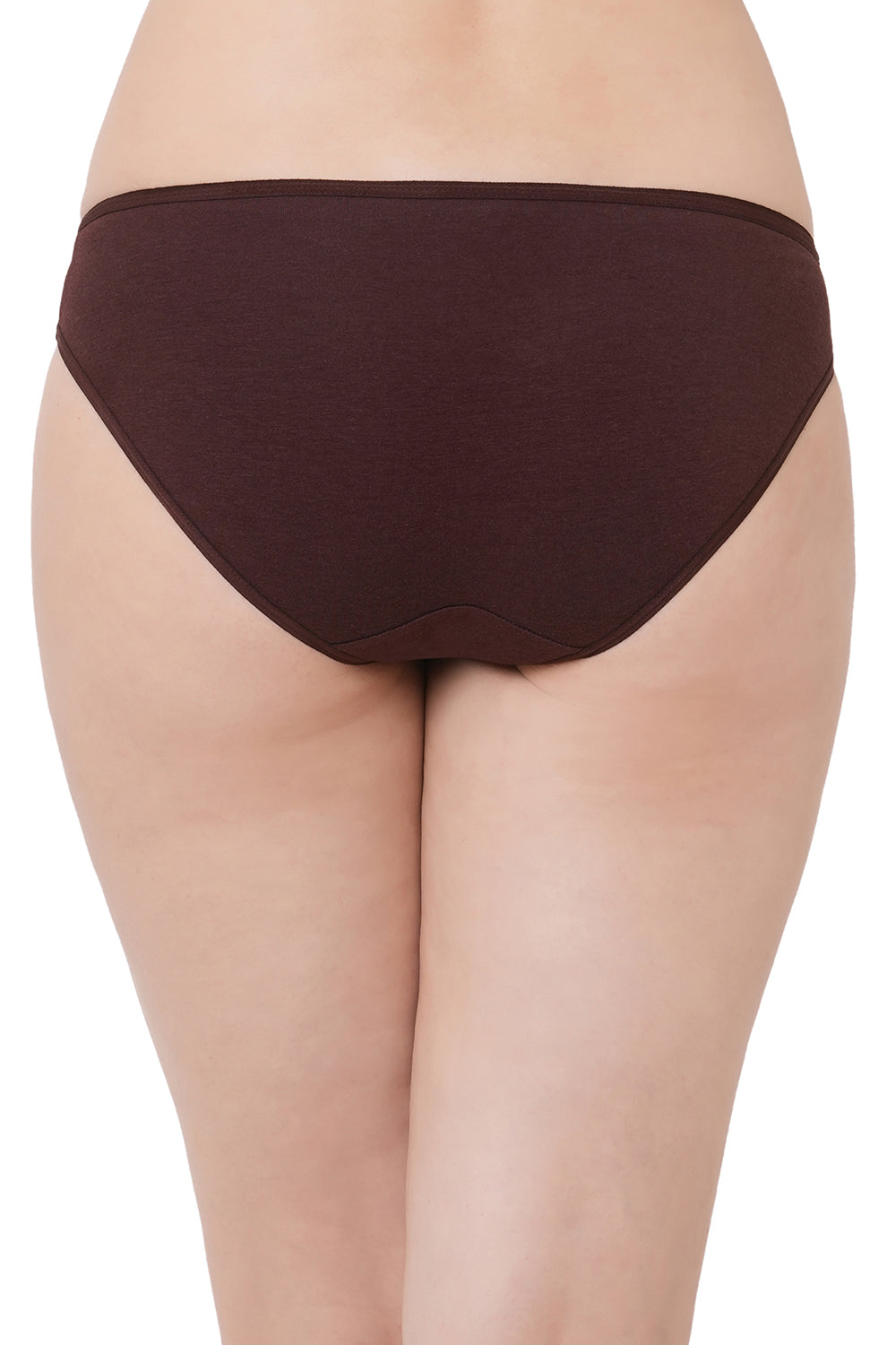 Organic Cotton Antimicrobial Bikini-IMP004-Dark Sienna_Persian Plum-
