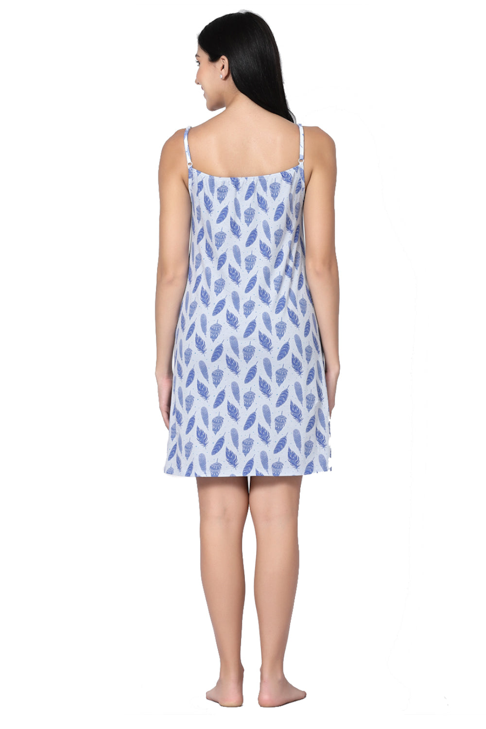 Organic Cotton Printed camisole-ISL054-Heather