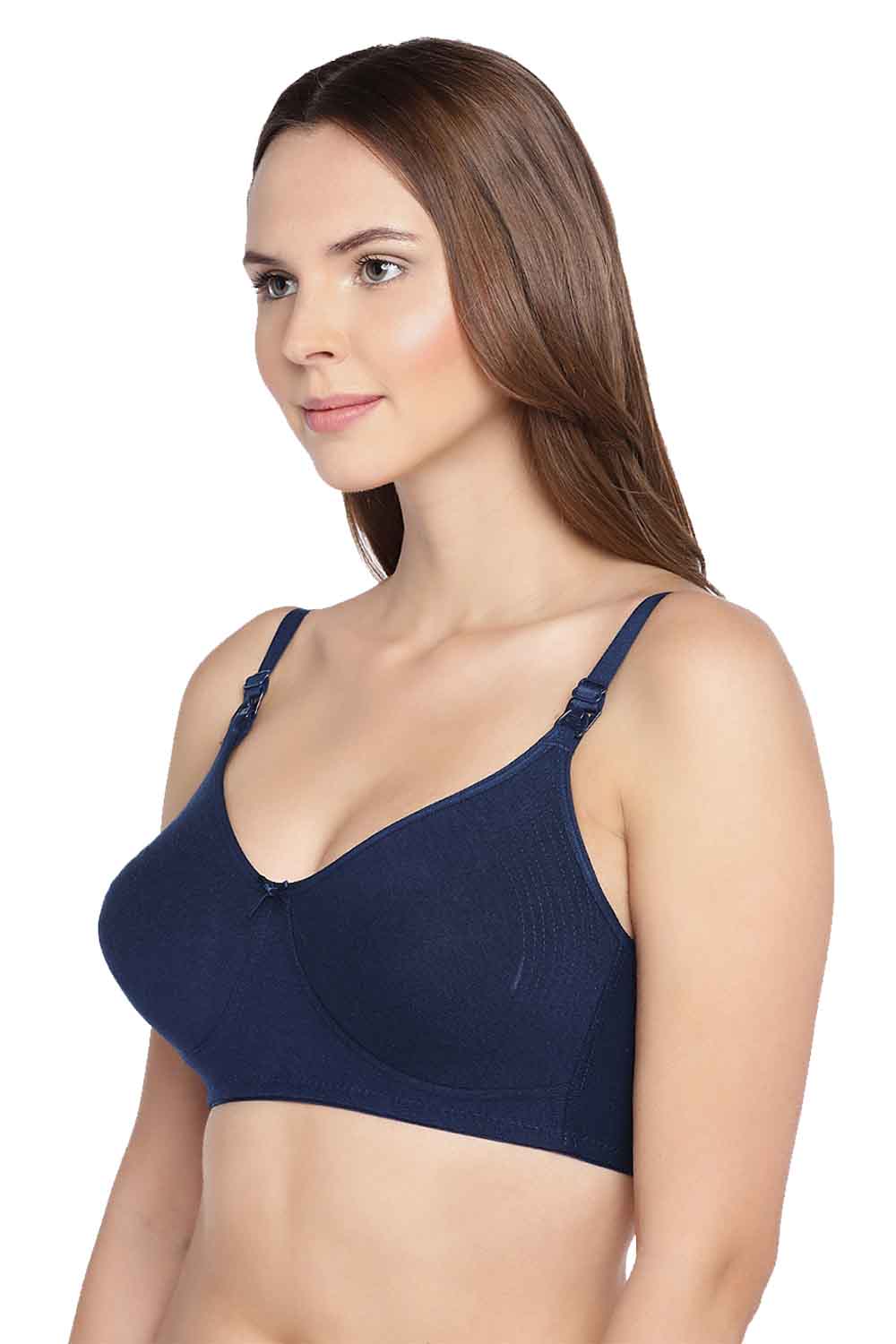 Organic Cotton Antimicrobial Soft feeding Bra (Pack of 2)-IMB005A_5E