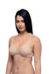 Organic Cotton  Antimicrobial  Seamless Side Support Bra-ISB057-Skin-