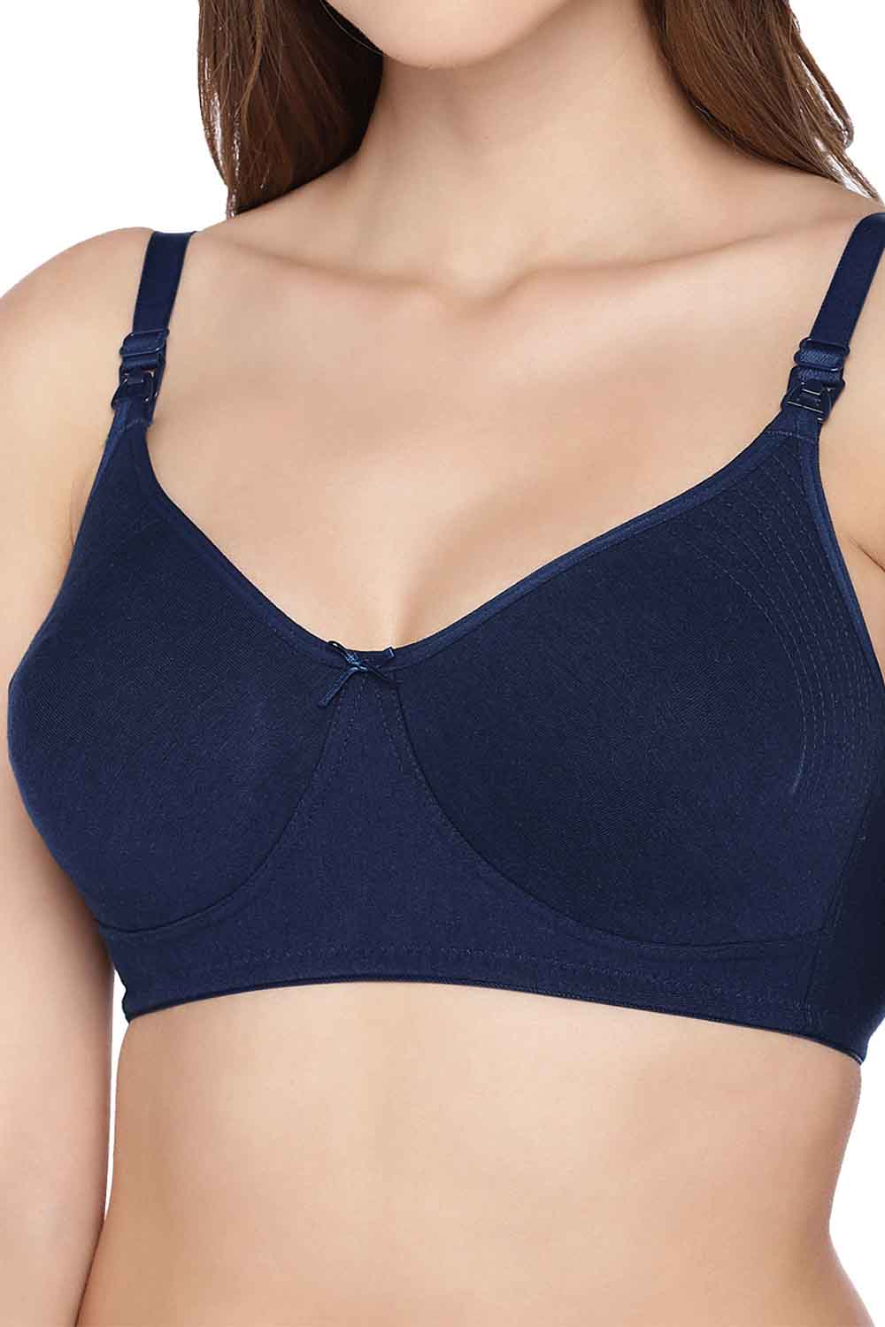Organic Cotton Antimicrobial Soft feeding Bra (Pack of 2)-IMB005A_5E
