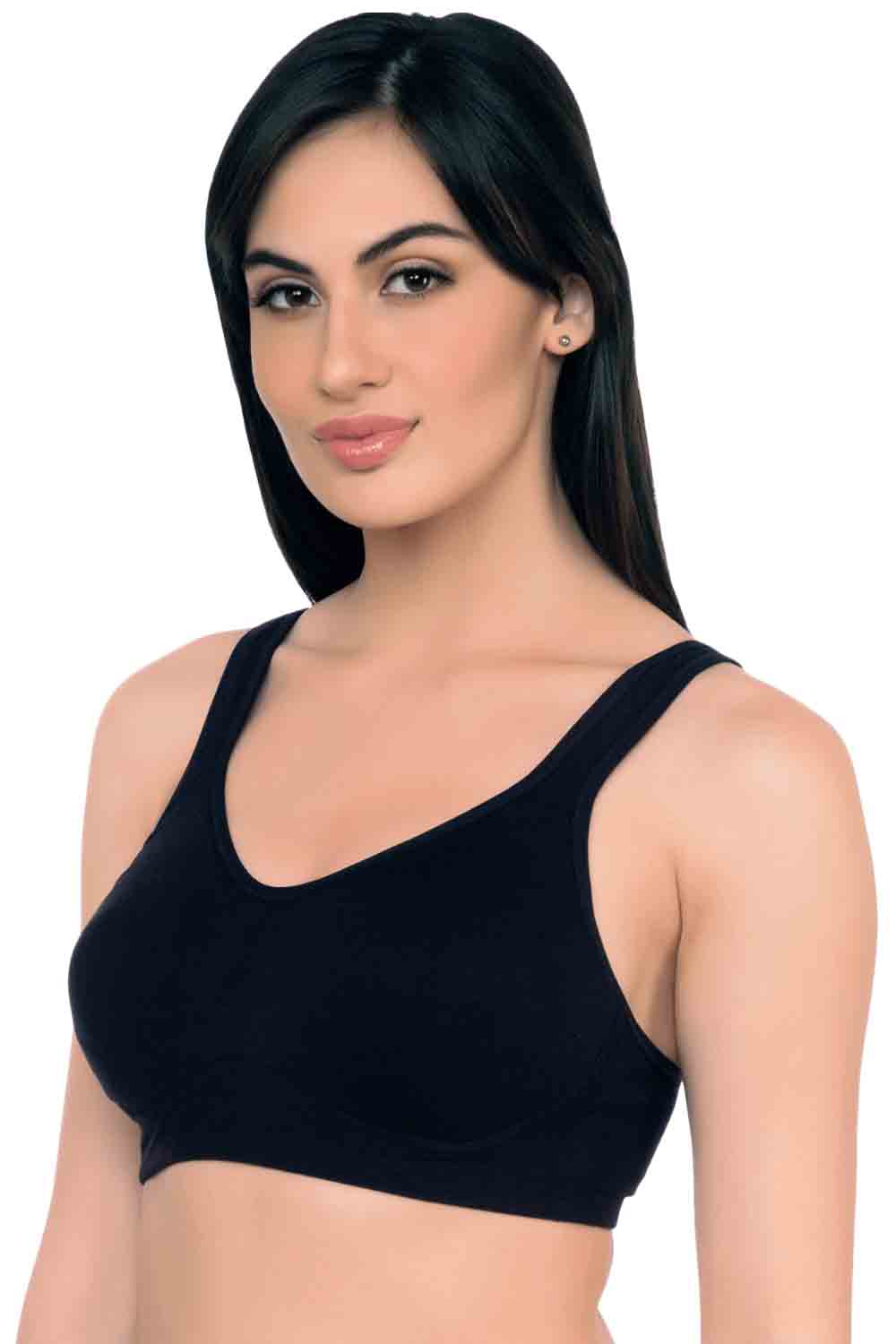 ISB050_50-Buy Online Inner Sense Organic Cotton Front laced Lightly Padded  Wired Bra(Pack of 2)