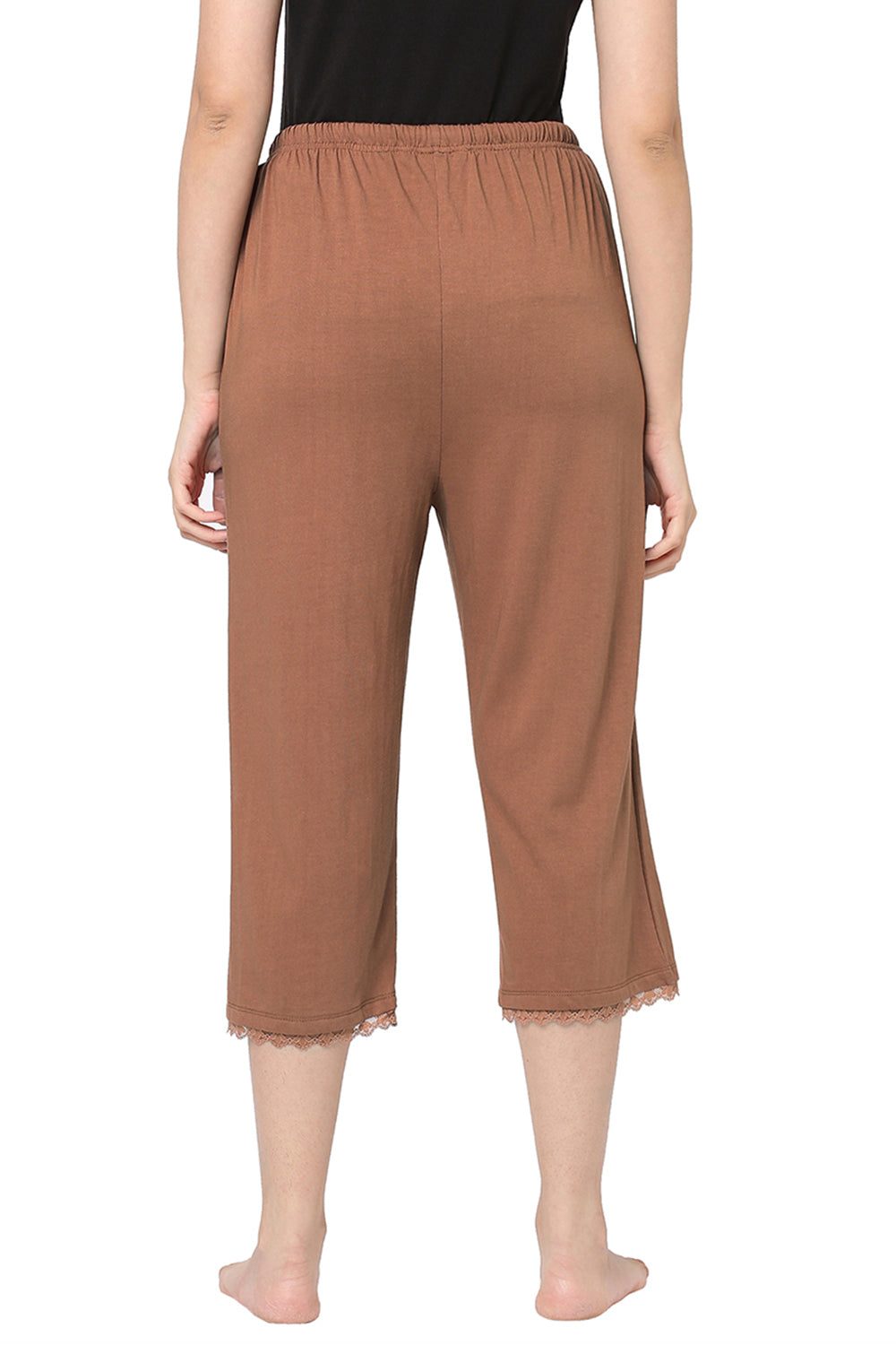 Organic Cotton Capri -ISL011-Mocha