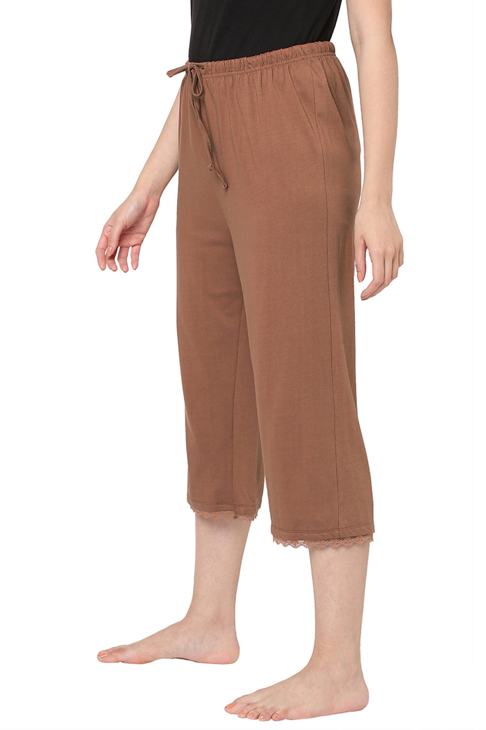 Organic Cotton Capri -ISL011-Mocha