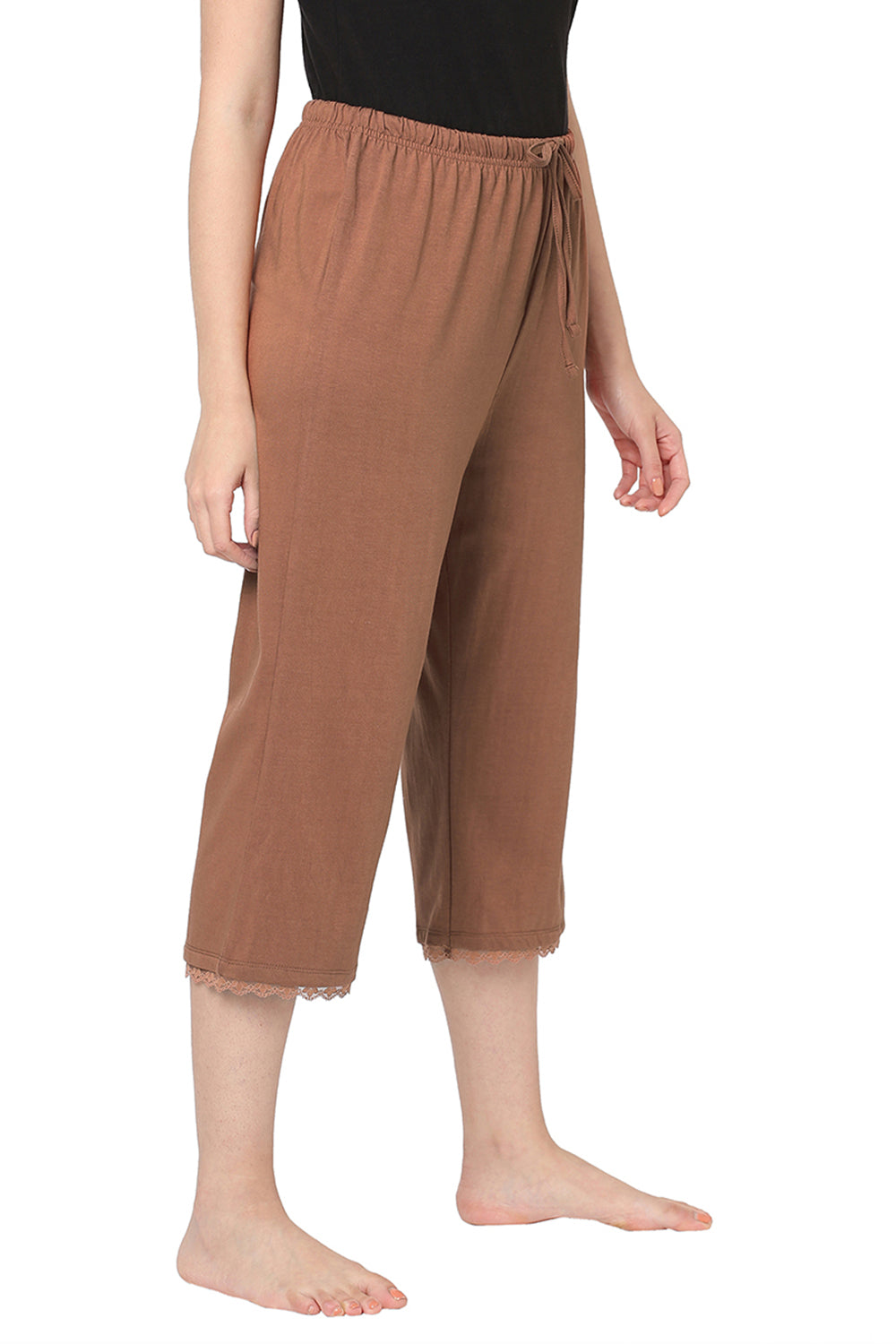 Organic Cotton Capri -ISL011-Mocha