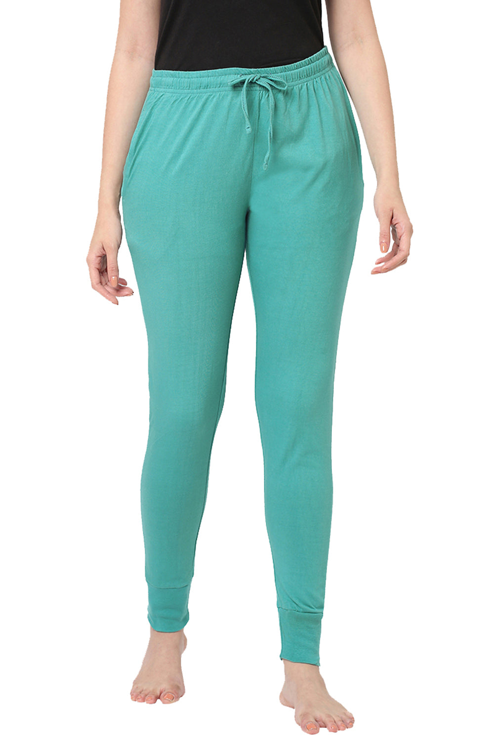 Organic Cotton Full-length Pajama-ISL008-Wasabi
