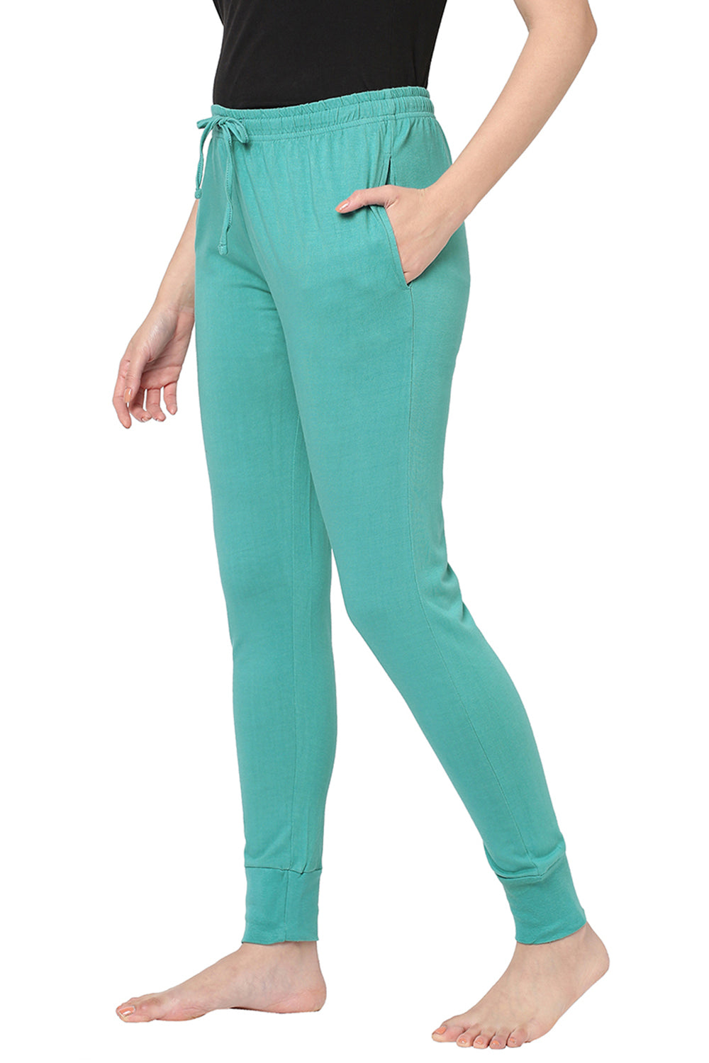 Organic Cotton Full-length Pajama-ISL008-Wasabi
