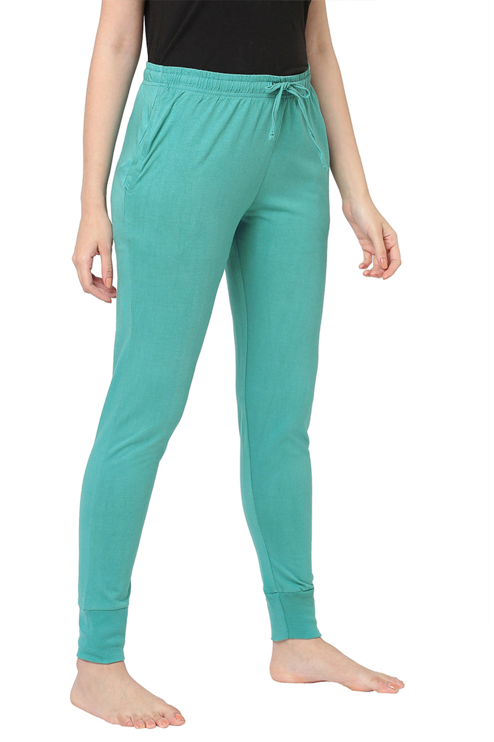 Organic Cotton Full-length Pajama-ISL008-Wasabi