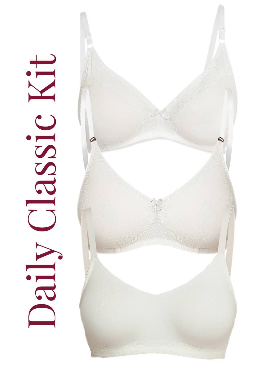ISBK05-White-Buy Online Inner Sense Organic Cotton Daily Classic Kit (Pack  of 3)