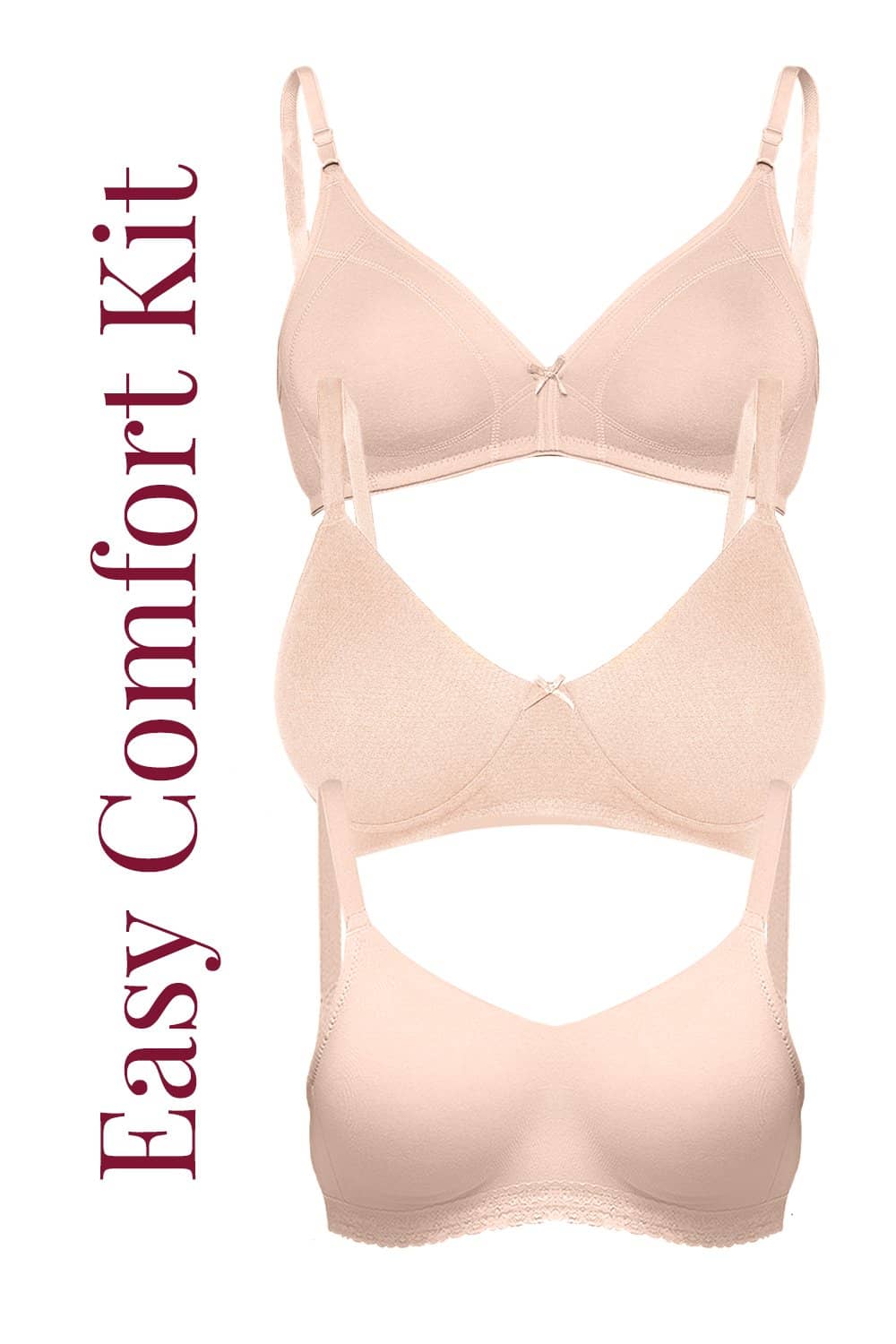 ISBK02-Skin-Buy Online Inner Sense Organic Cotton Easy Comfort Kit (Pack of  3)