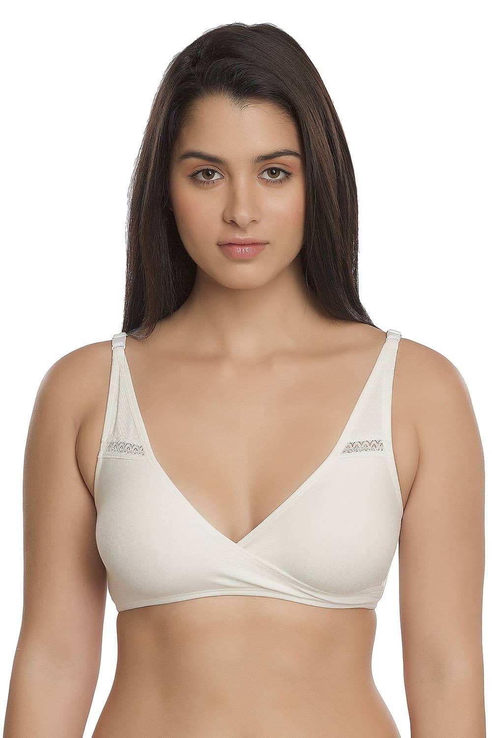 Organic Cotton Antimicrobial Sleeping/Feeding Bra(Pack of 2)-IMB007E_7G-