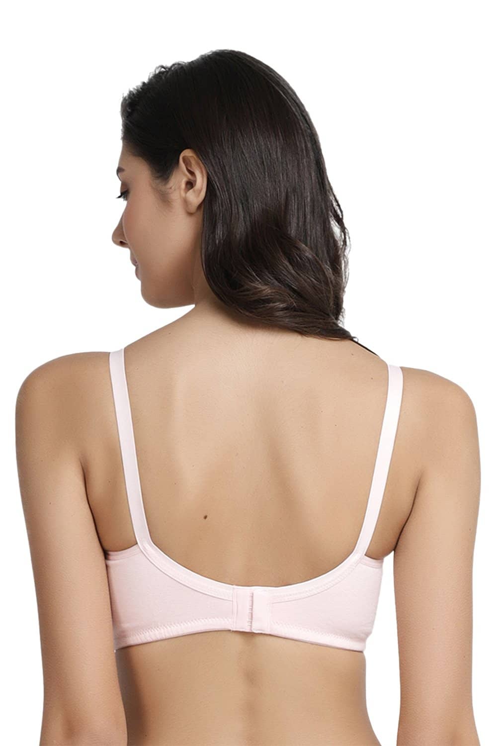 Organic Cotton Antimicrobial Care Mama Starter Bra Kit (Pack of 3)-IMBK06-Pink-
