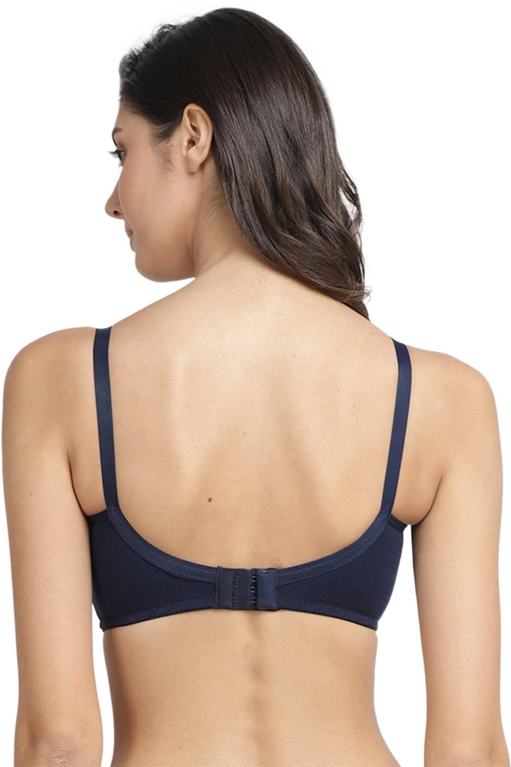 Organic Cotton Antimicrobial Soft Nursing Bra with Removable Pads-IMB001B