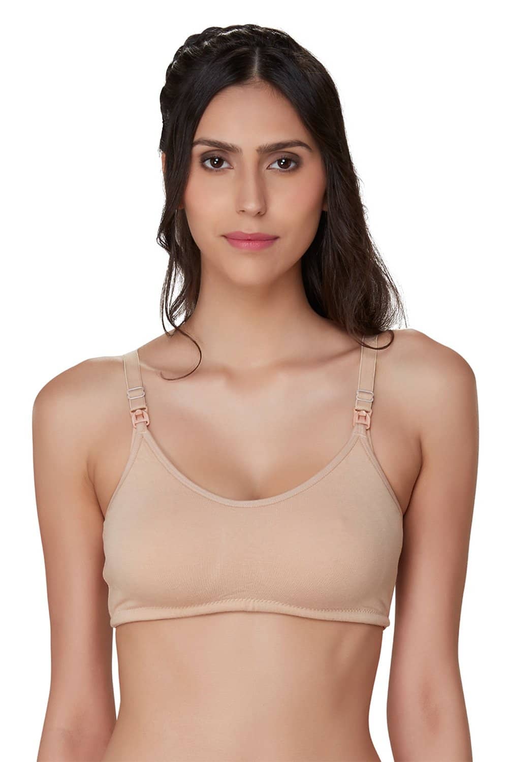 Organic Cotton Antimicrobial Soft Nursing Bra-IMB004A