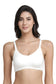 Organic Cotton Antimicrobial Support Mama Starter Bra Kit (Pack of 3)-IMBK04-White-