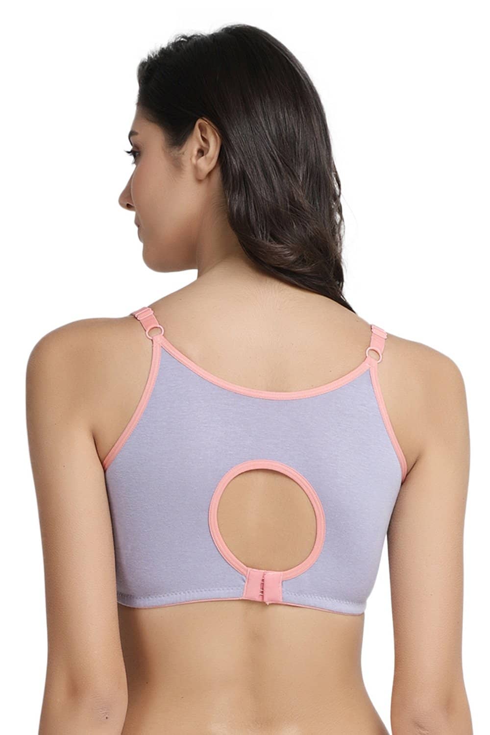 Organic Cotton Antimicrobial Soft Nursing Bra-IMB004B