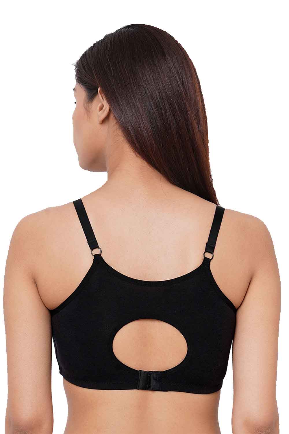 Organic Cotton Antimicrobial Soft Nursing Bra-IMB004E