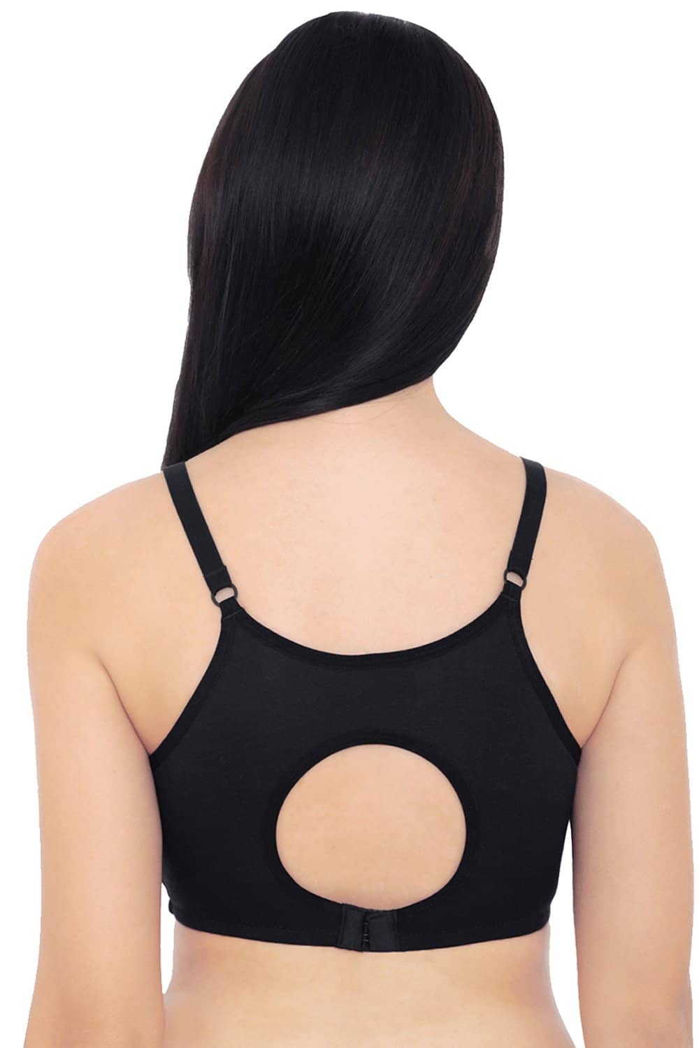 Organic Cotton Antimicrobial Soft Nursing Bra (Pack of 3)-IMB004C_4C_4E-