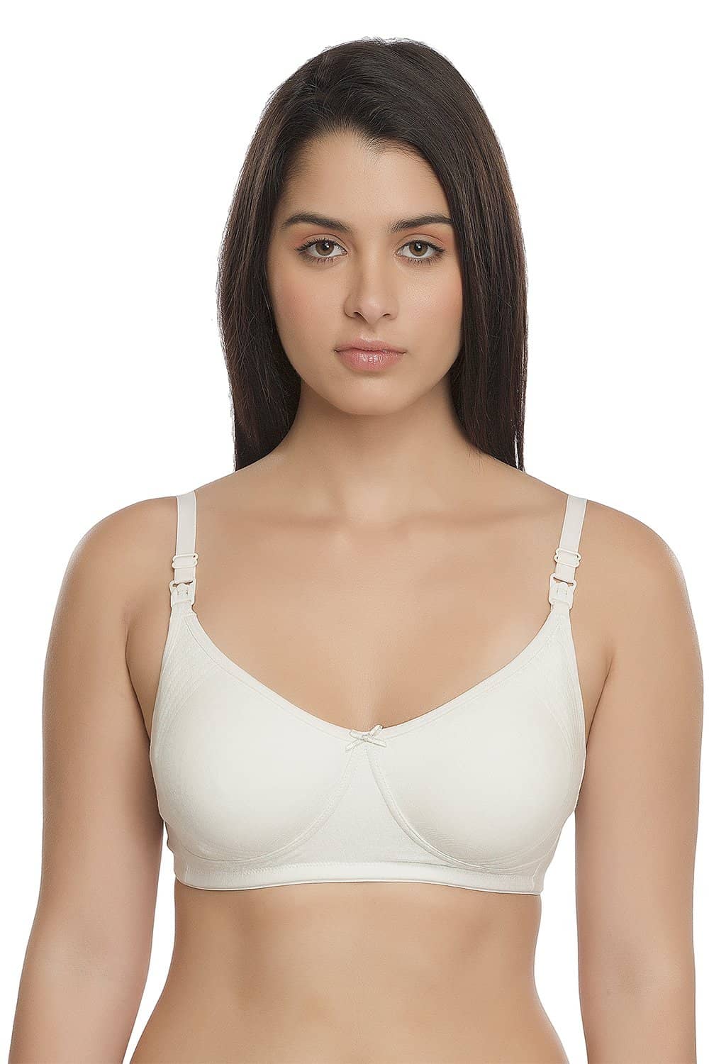 Organic Cotton Antimicrobial Soft Feeding Bra (Pack of 2)-IMB005E_5F-
