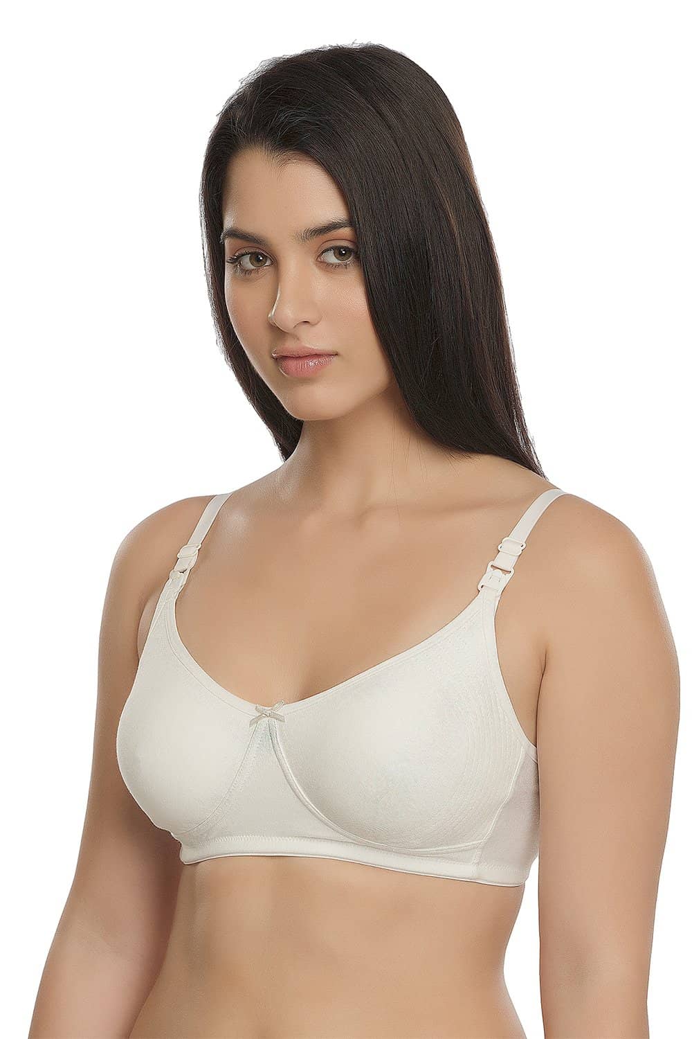 Organic Cotton Antimicrobial Soft Feeding Bra (Pack of 2)-IMB005E_5F-