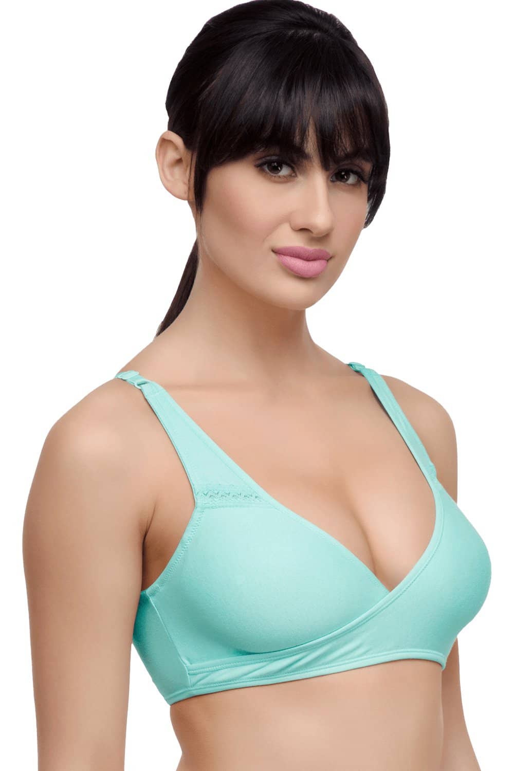 Organic Cotton Antimicrobial Sleeping/Feeding Bra-IMB007C