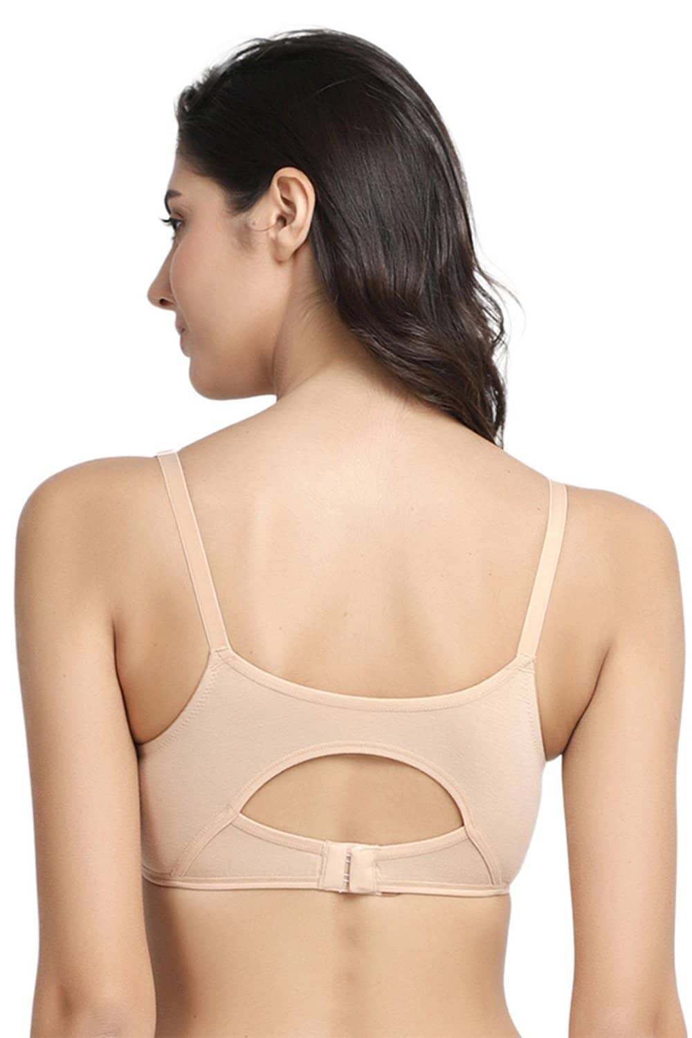 Organic Cotton Antimicrobial Ease Mama Starter Bra Kit (Pack of 3)-IMBK01-Skin-