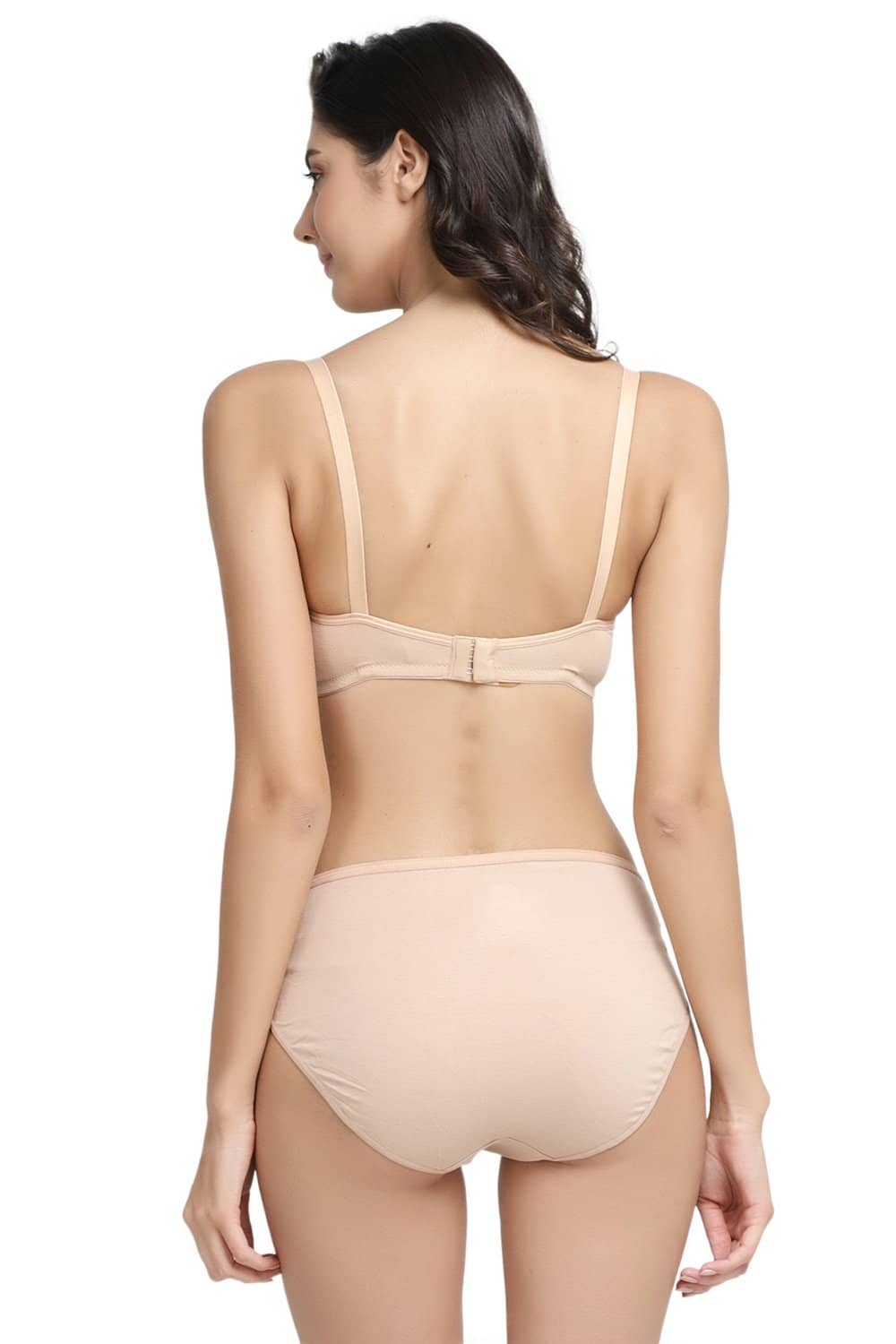 Organic Cotton Antimicrobial Padded Feeding Bra & Panty Set-IMBP009B