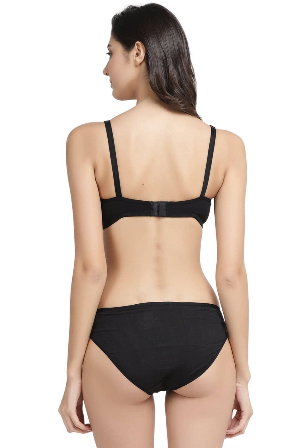 Organic Cotton Antimicrobial Padded Feeding Bra & Panty Set-IMBP009C