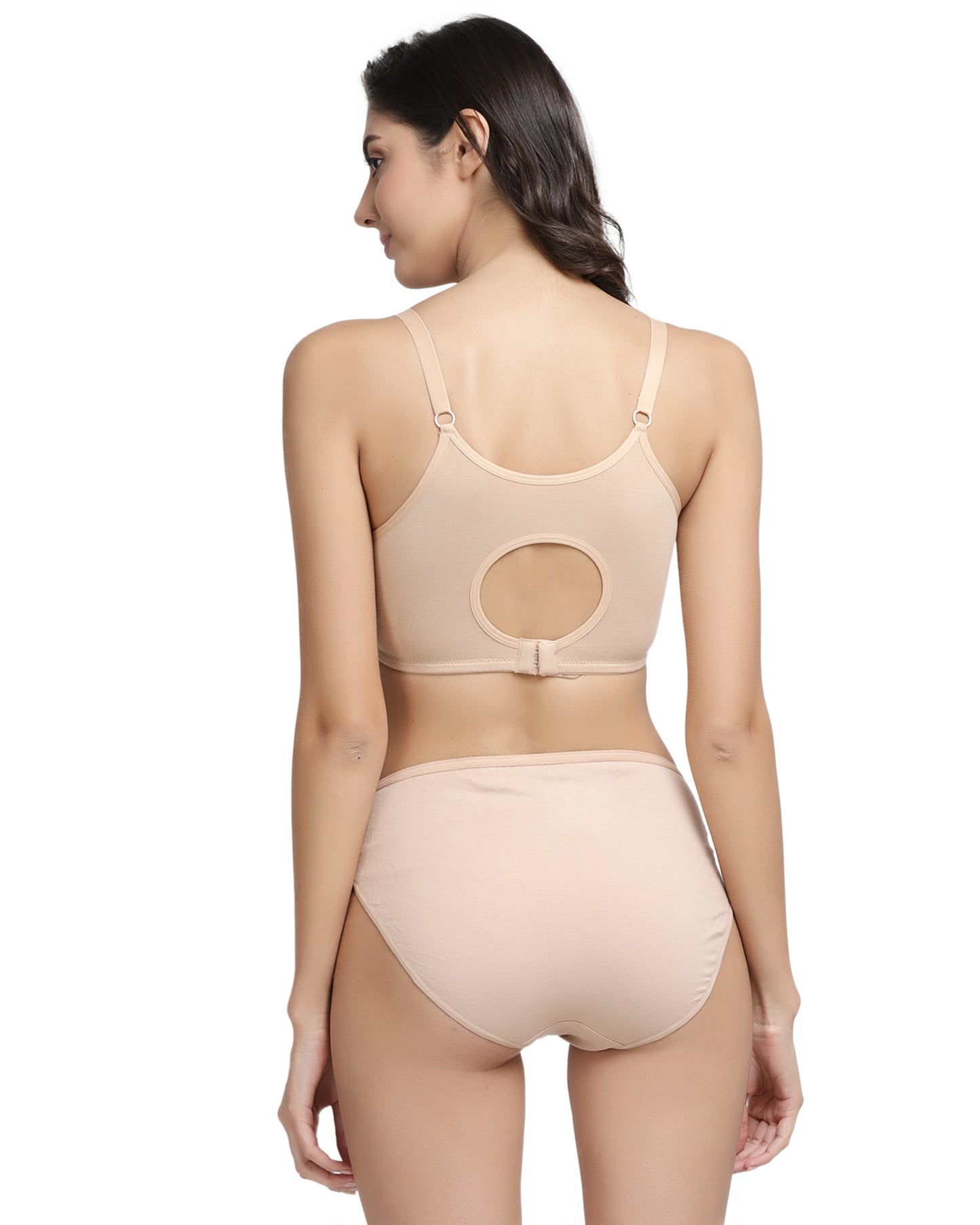 Organic Cotton Antimicrobial Soft Maternity Bra & Panty Set-IMBP004A