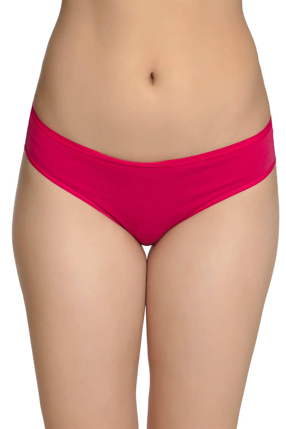 Organic Cotton Antimicrobial Bikini (Pack of 5)-IMP004_2Navy_3Fuschia-