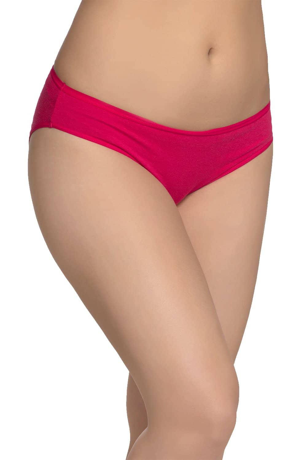 Organic Cotton Antimicrobial Bikini (Pack of 5)-IMP004_2Navy_3Fuschia-