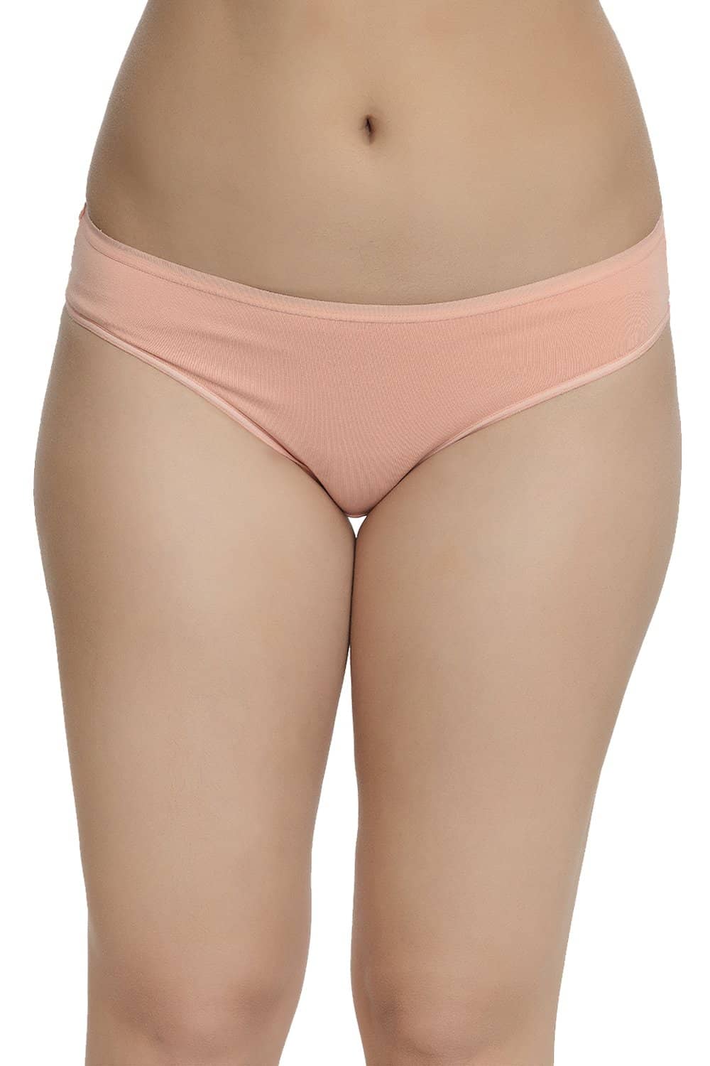 Organic Cotton Antimicrobial Bikini (Pack of 5)-IMP004_2Navy_3Peach-