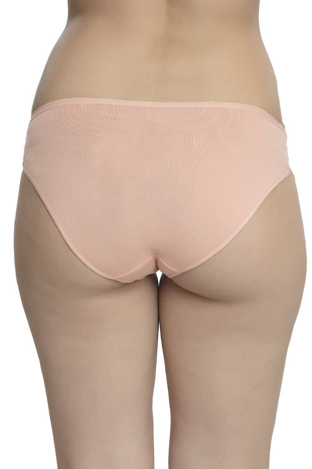 Organic Cotton Antimicrobial Bikini (Pack of 3)-IMPC004-Sky Blue_Peach_Skin-