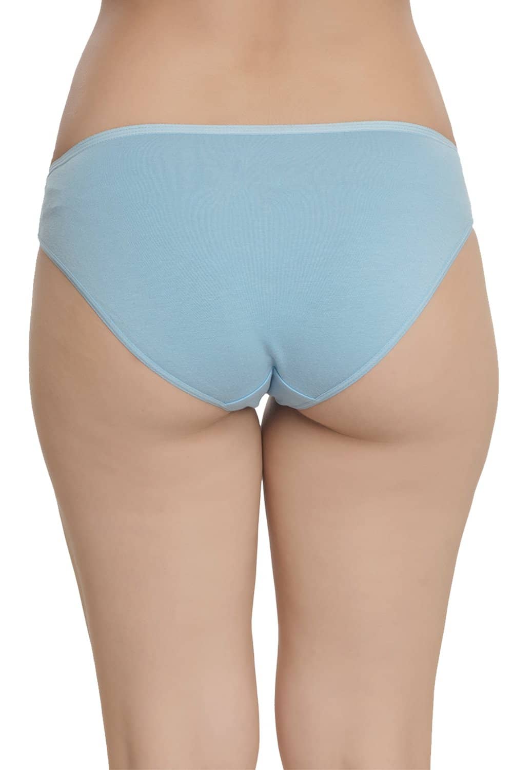 Organic Cotton Antimicrobial Bikini (Pack of 5)-IMP004_3Black_2Skyblue-