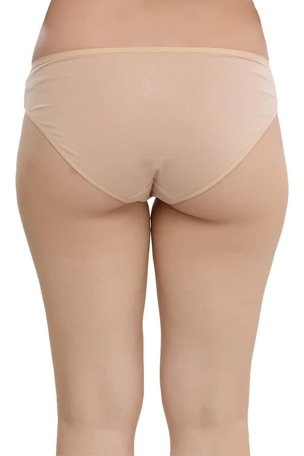 Organic Cotton Antimicrobial Bikini (Pack of 5)-IMP004_3Skin_2Navy-