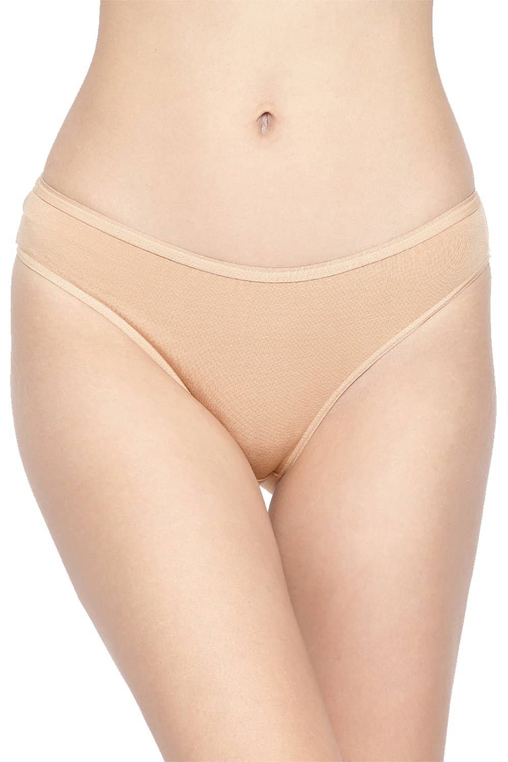 Organic Cotton Antimicrobial Bikini (Pack Of 2)-IMP004-Skin_Skin-