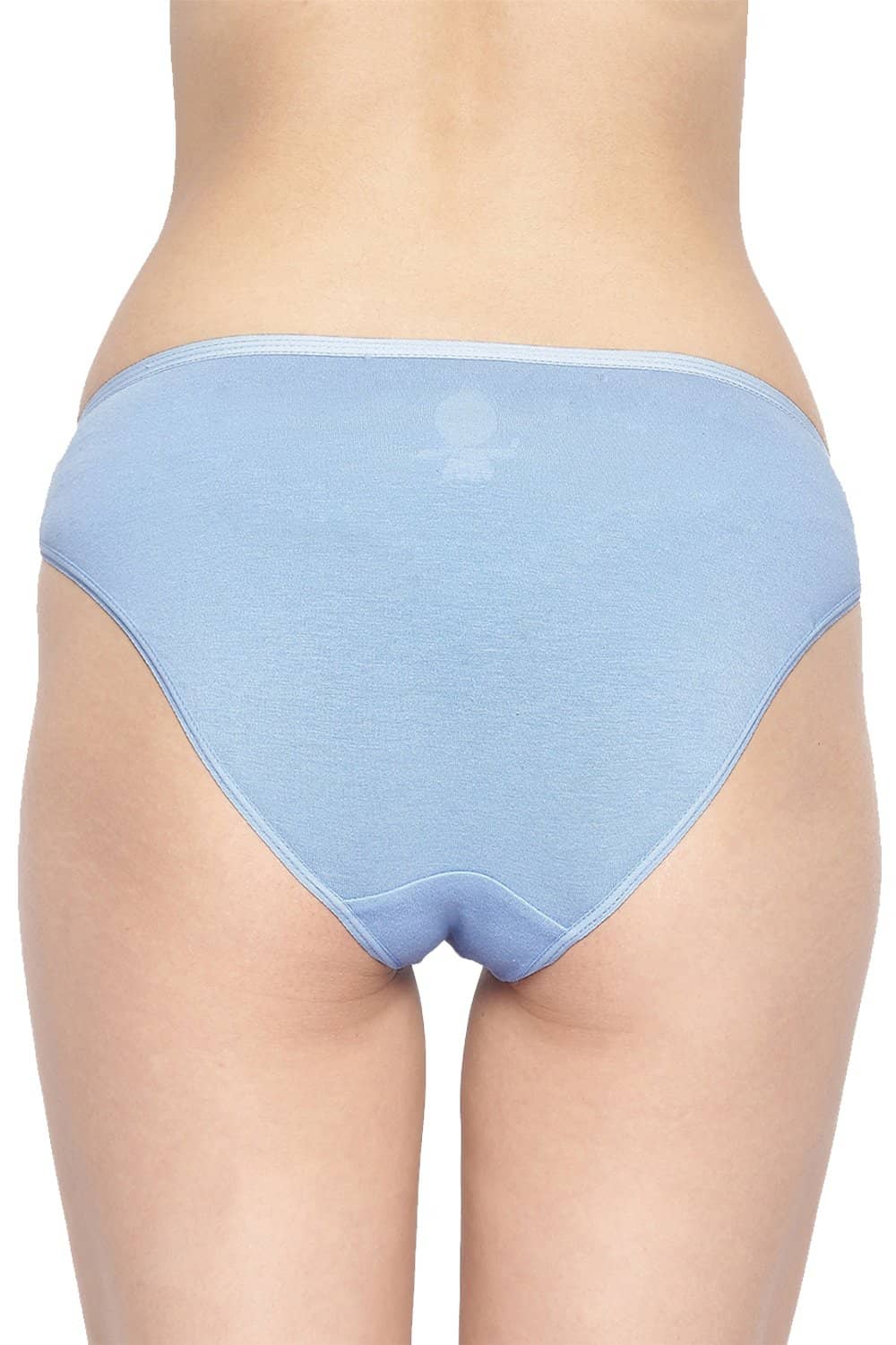 Organic Cotton Antimicrobial Bikini (Pack Of 2)-IMP004-Sky Blue_Sky Blue-