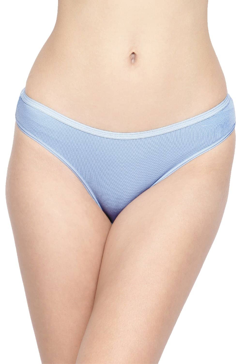 Organic Cotton Antimicrobial Bikini (Pack Of 2)-IMP004-Sky Blue_Sky Blue-