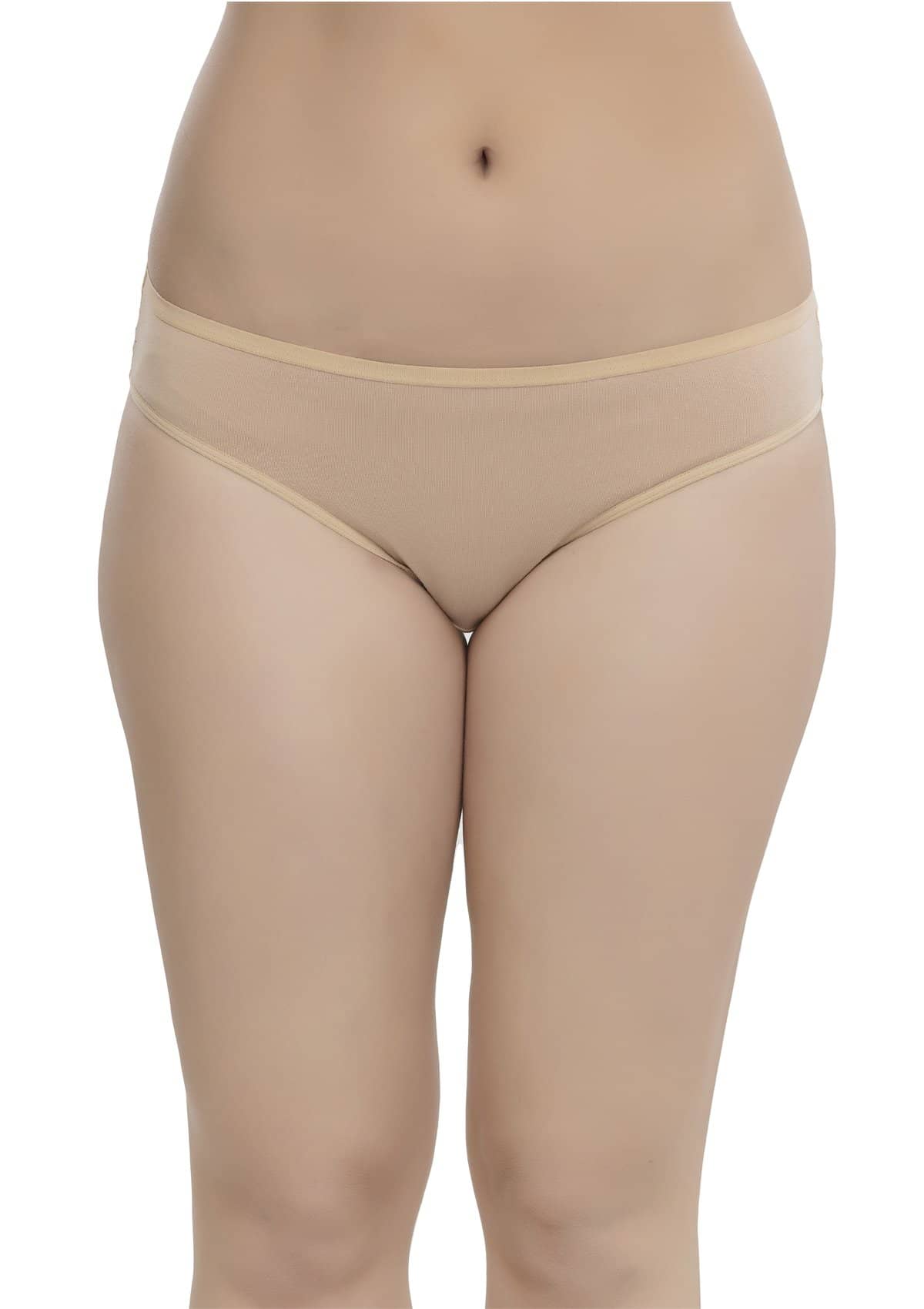 Organic Cotton Antimicrobial Zero Peek Undies Kit (Pack of 4)-ISPK01-Skin-