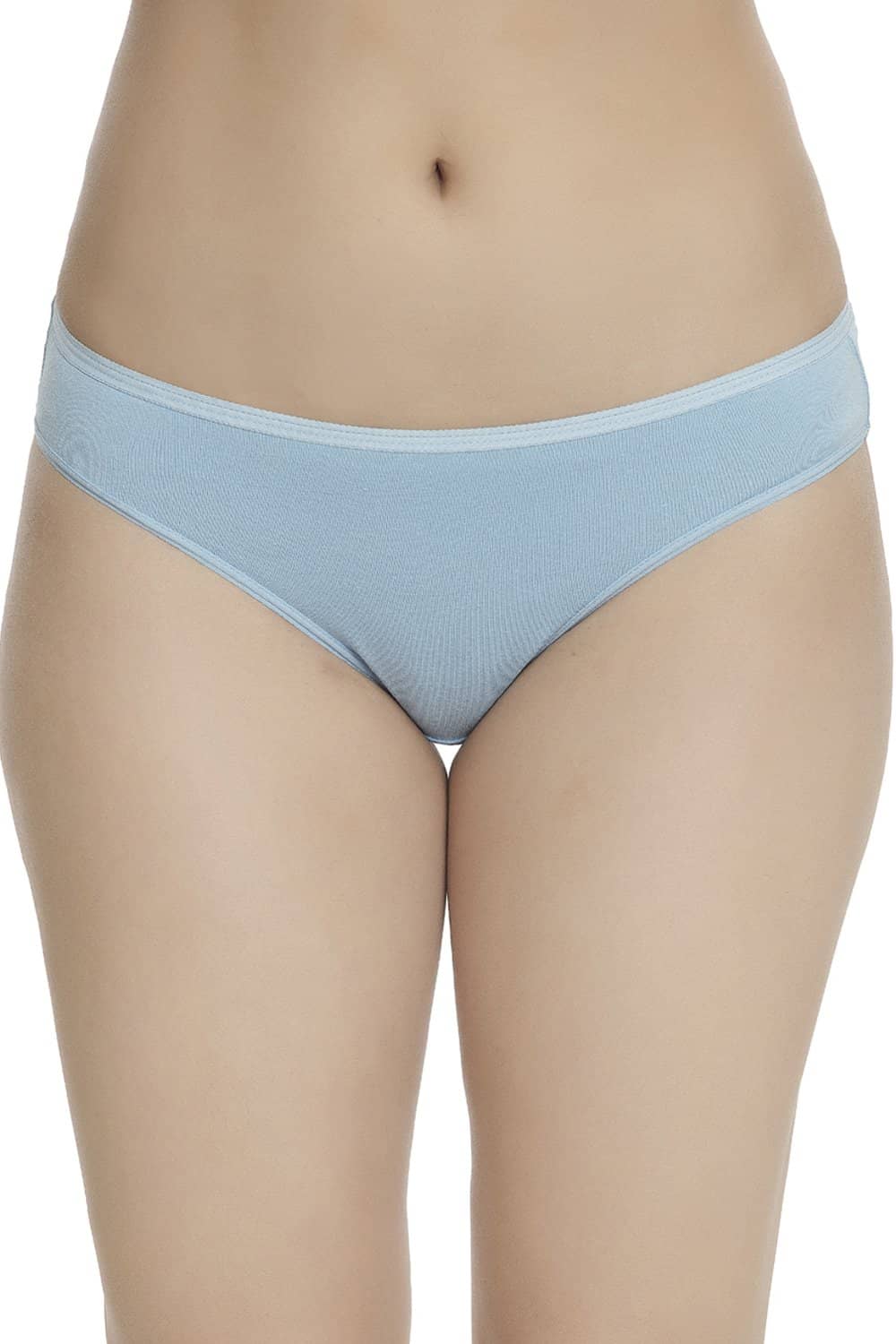 Organic Cotton Antimicrobial Bikini (Pack of 3)-IMPC004-Sky Blue_Peach_Skin-