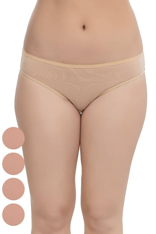 Organic Cotton Antimicrobial Bikini (Pack of 5)-IMP004_5Skin-