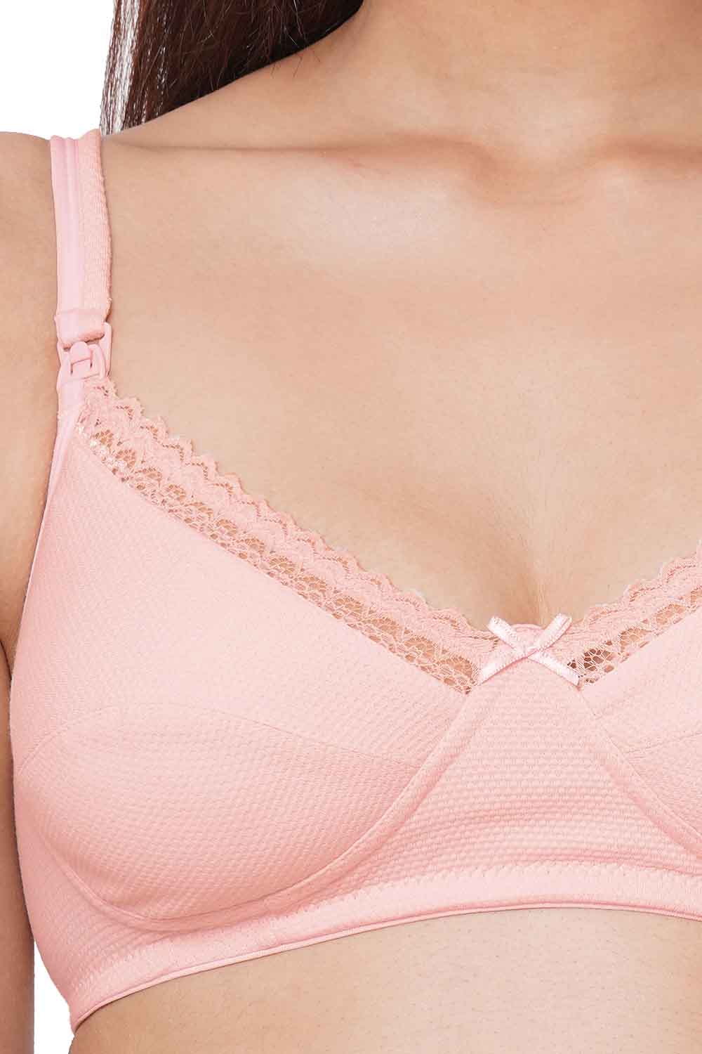 Organic Cotton Antimicrobial Soft Nursing Bra-IMB002C-