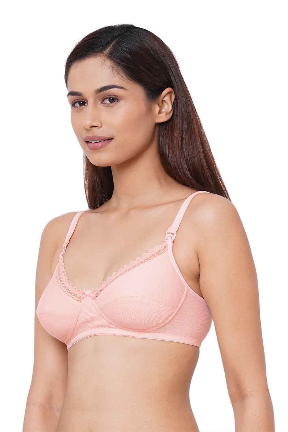 Organic Cotton Antimicrobial Soft Nursing Bra-IMB002C-
