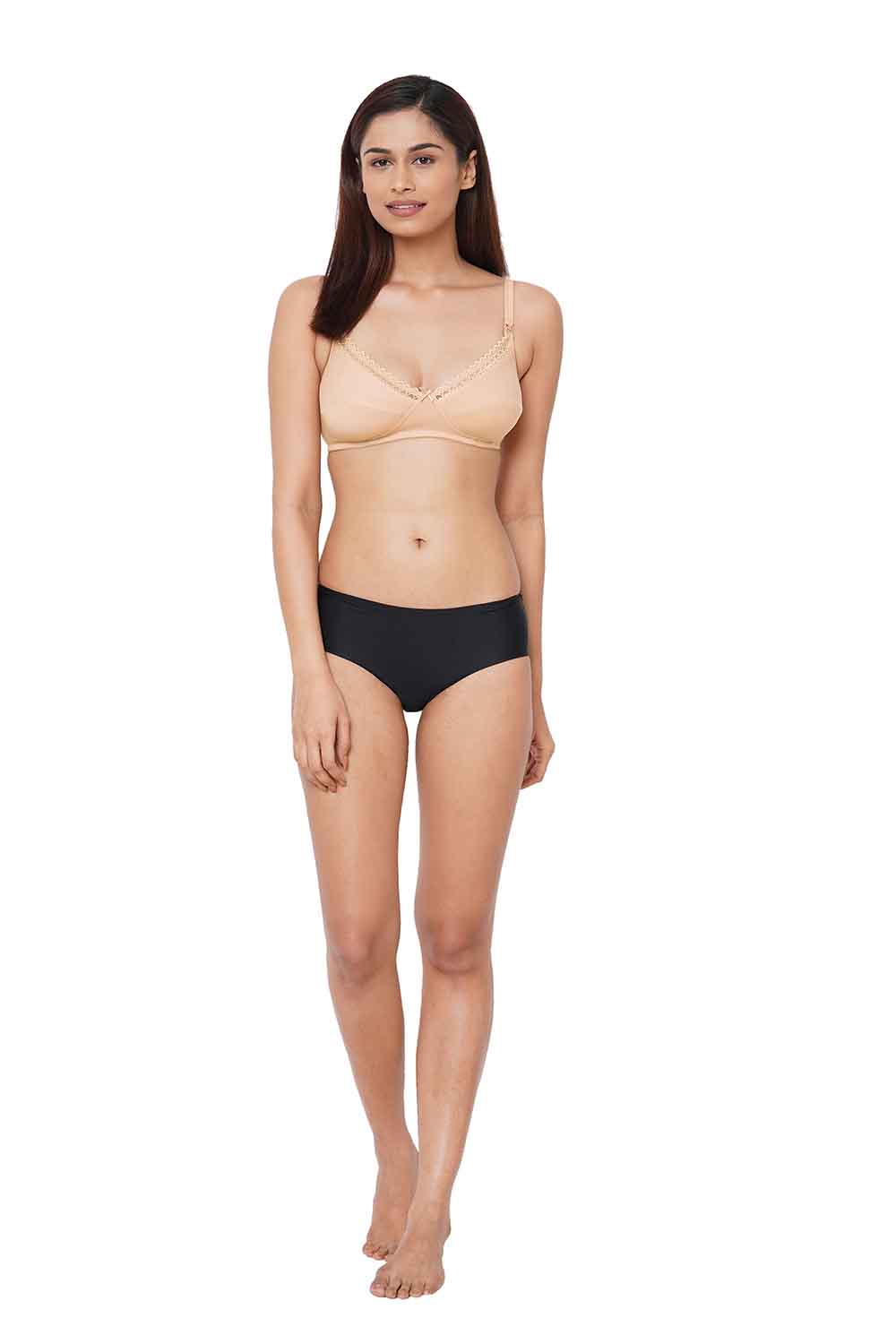 Organic Cotton Antimicrobial Soft Nursing Bra-IMB002A-