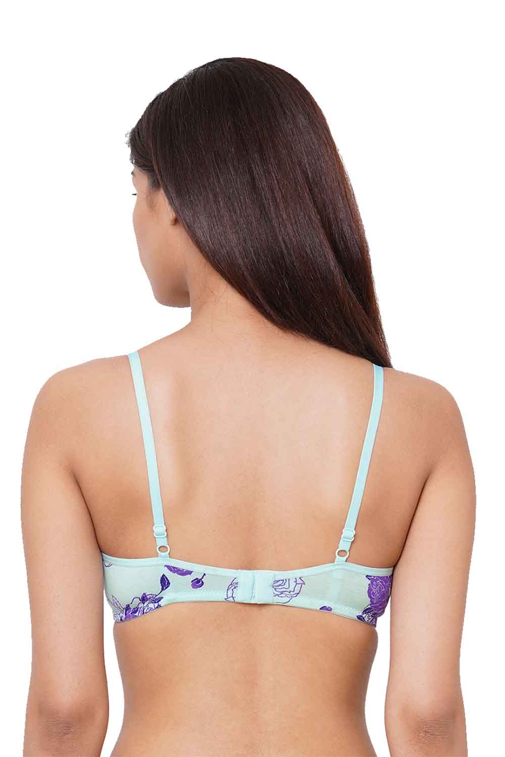 Healthy & Organic Cotton Antimicrobial Underwired Cage Bra (Pack of 2)-ISB052_53-